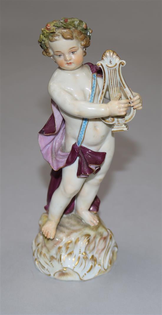 A Meissen figure